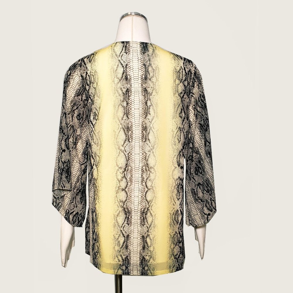 Alfani Beaded Print Top - Picture 7 of 8